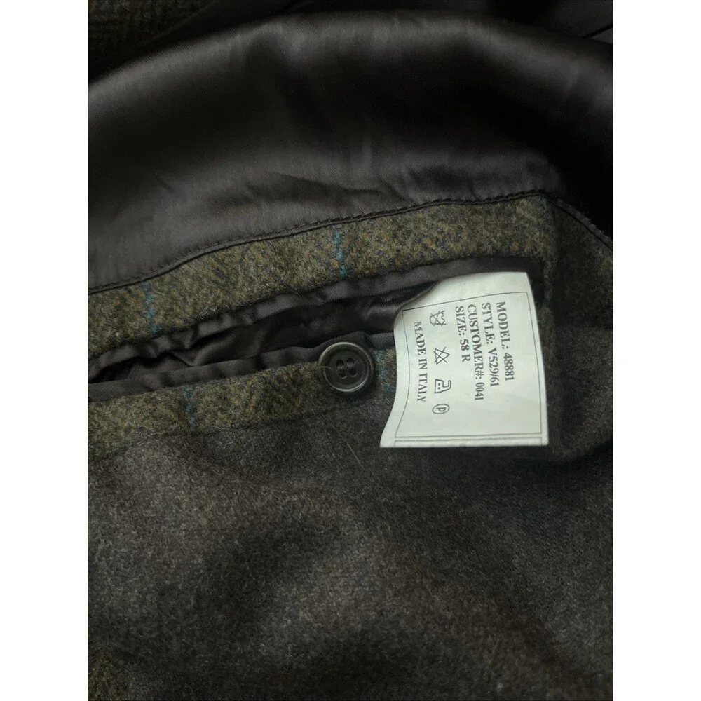 Vintage Corneliani Men’s XXXL 58R Top Coat By Neiman Marcus Luxury Designer